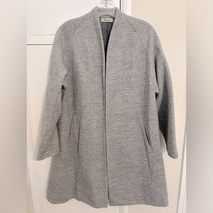 Grey Herringbone Coat